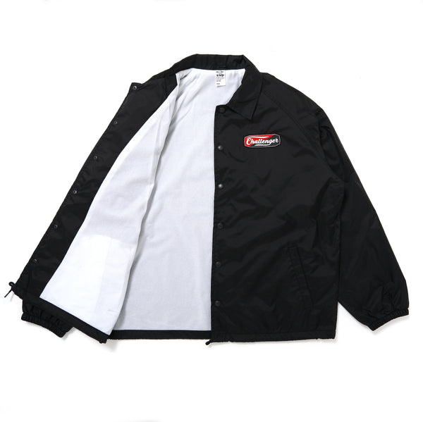 【CHALLENGER|チャレンジャー】TWO TONE LOGO COACH JACKET/ツートンロゴコーチジャケット(BLACK)