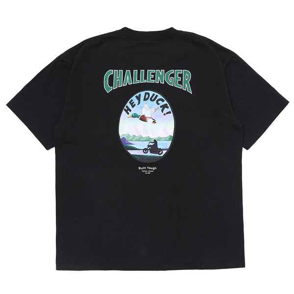 【CHALLENGER|チャレンジャー】HEY DUCK TEE/ヘイダックTEE(BLACK)