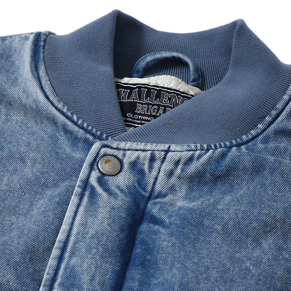 WASHED DERBY JACKT/ ウォッシュド ダービー ジャケット(INDIGO)