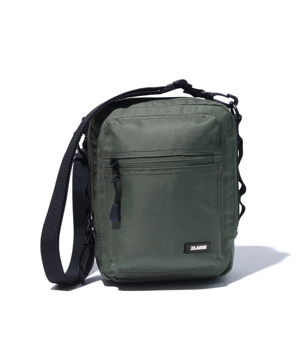 【X-LARGE|エクストララージ】SQUARE SHOULDER BAG/スクエアショルダーバッグ(OLIVE,BLACK)