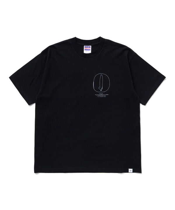 S/S PRINTED TEE "GUMMO" (BLACK)