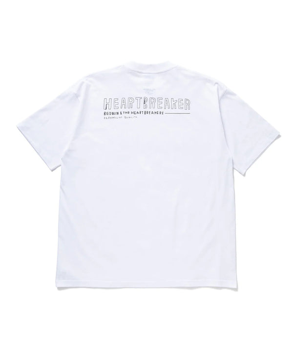 【BEDWIN |ベドウィン】S/S PRINTED TEE "GUMMO"/S/S プリントTEE "グモ" (WHITE)