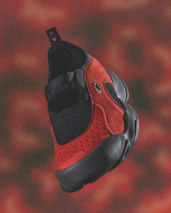 【OAKLEY FACTORY TEAM | オークリーファクトリーチーム】SUEDE FLESH SANDAL/スウェードフレッシュサンダル(LAVA/BLACK)