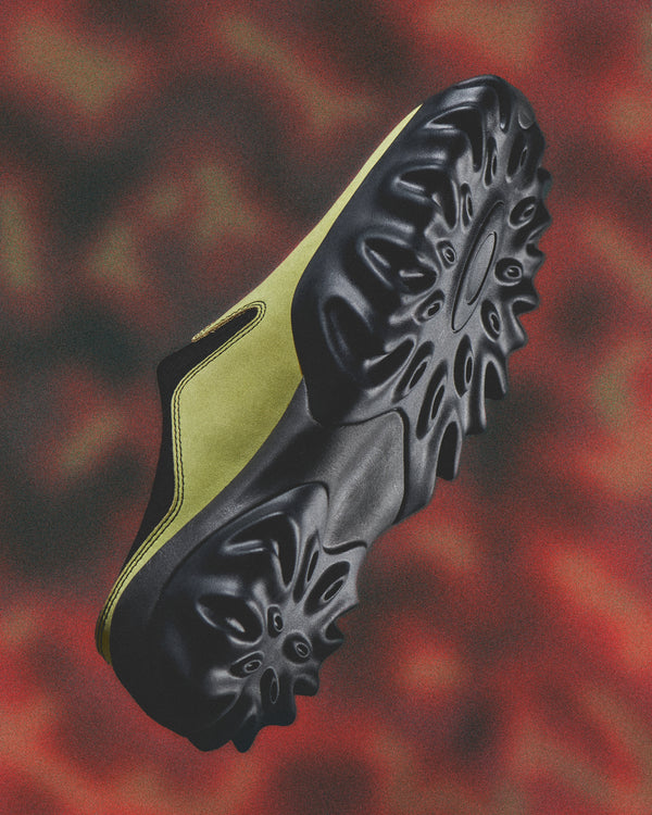 【OAKLEY FACTORY TEAM | オークリーファクトリーチーム】SUEDE CHOP SAW MULE /スウェードチョップソウミュール(CELERY/BLACK)
