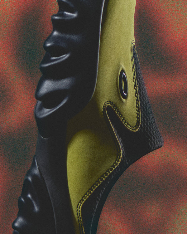 【OAKLEY FACTORY TEAM | オークリーファクトリーチーム】SUEDE CHOP SAW MULE /スウェードチョップソウミュール(CELERY/BLACK)