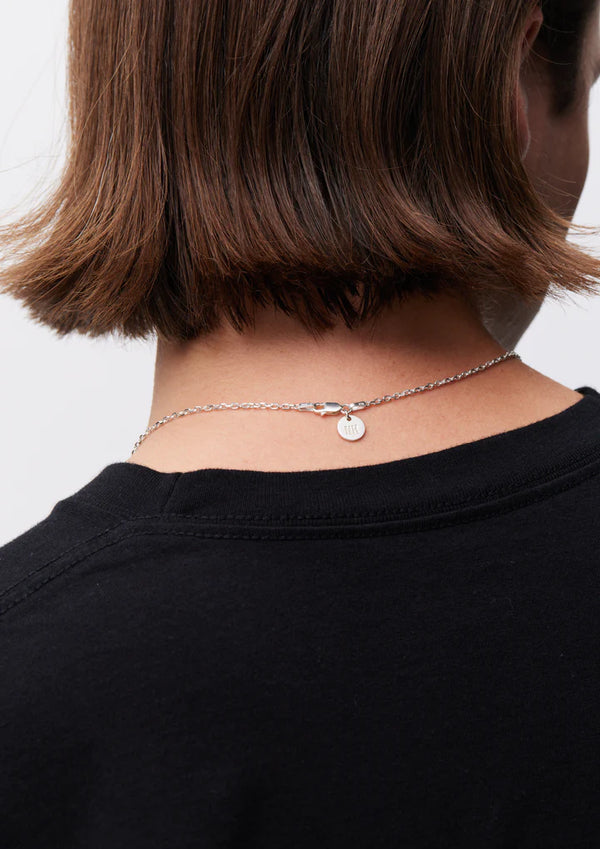SILVER PLAIN NECKLACE /シルバー プレーン ネックレス(SILVER)
