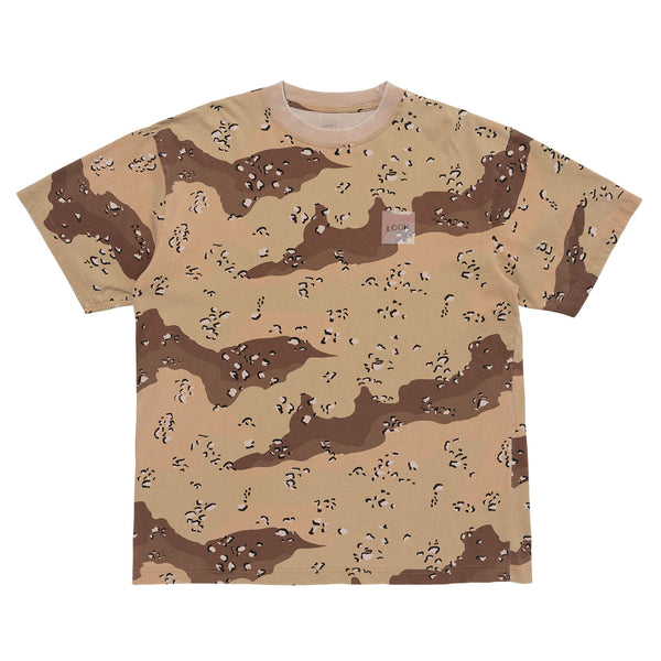 【LQQK STUDIO|ルックスタジオ】CAMO BOX LOGO TEE/カモ ボックスロゴTシャツ(CAMO)