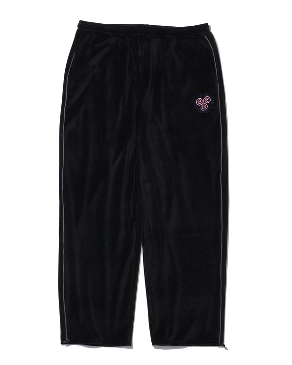 【SAYHELLO|セイハロー】ROCK STAR HOLIDAY VELOUR PANTS/ロックスターホリデーべロアパンツ(BLACK)