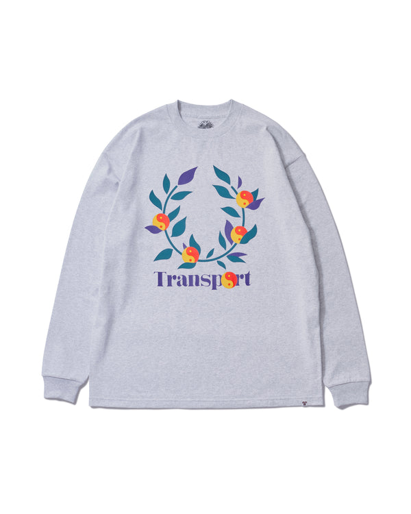 【SAYHELLO|セイハロー】TRANSPORT L/S TEE/トランスポートL/S ティー(ASH)