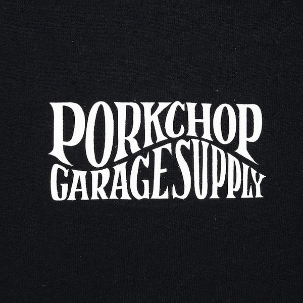 【PORKCHOP GARAGE SUPPLY|ポークチョップ ガレージ サプライ】WAVE LOGO L/S TEE/ウェーブロゴL/S TEE(GRAY,NAVY,BLACK)