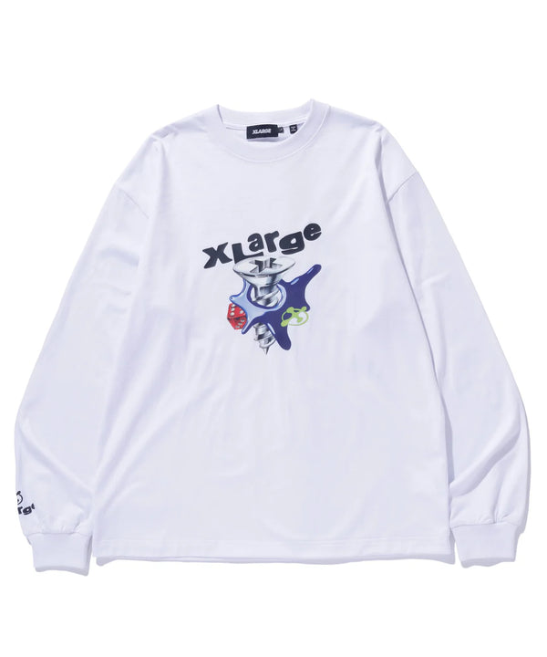 RESEARCH L/S TEE/リサーチロングスリーブティー(WHITE)