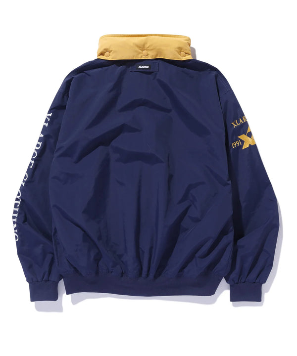 【X-LARGE|エクストララージ】NYLON SAILING JACKET/ナイロンセーリングジャケット(NAVY)