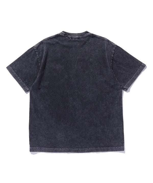 【X-LARGE|エクストララージ】CHEMICAL WASH ADDRESS S/S POCKET TEE/ケミカルウォッシュアドレスS/Sポケットティー(GREEN , BLACK)
