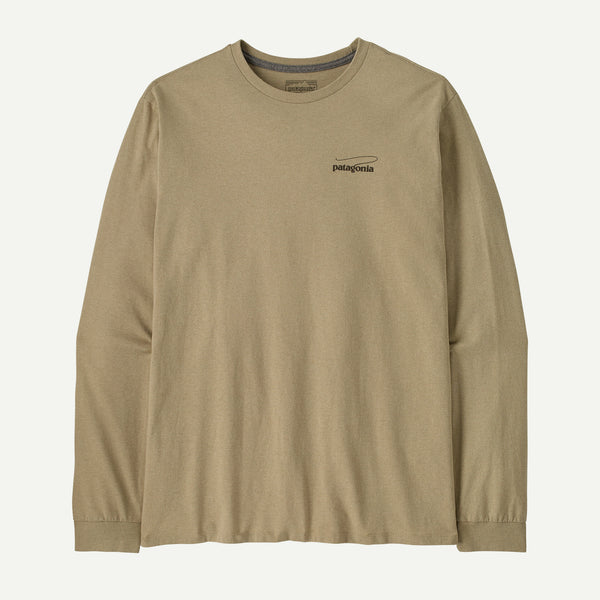 【PATAGONIA|パタゴニア】M'S L/S CASTING LOGO RESPONSIBILI-TEE/メンズ L/S キャスティングロゴレスポンシビリティー(PUM , SMDB)