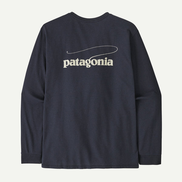 【PATAGONIA|パタゴニア】M'S L/S CASTING LOGO RESPONSIBILI-TEE/メンズ L/S キャスティングロゴレスポンシビリティー(PUM , SMDB)