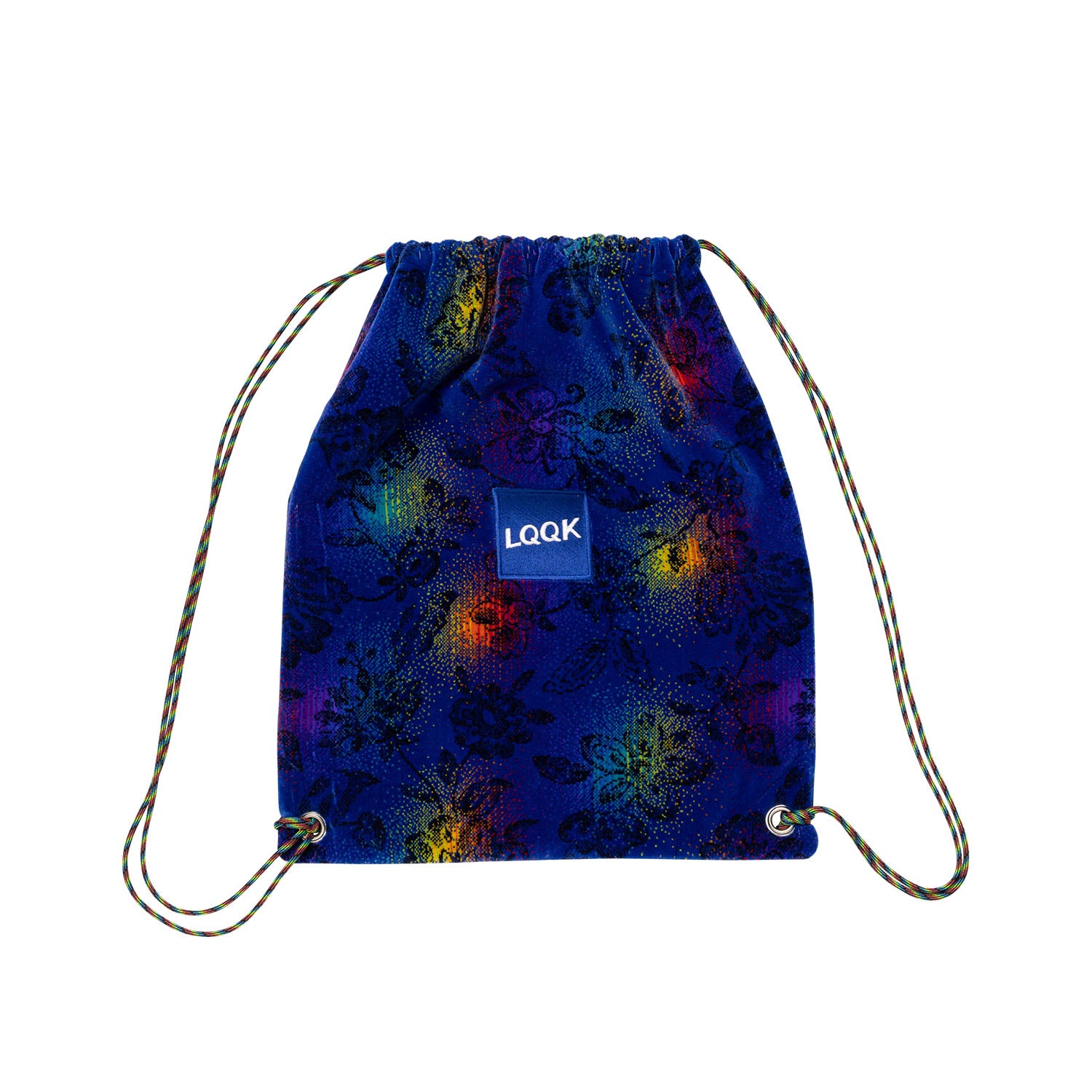 LQQK バッグ LQQK STUDIO|ルックスタジオ】BUS CLOTH DRAWSTRING BAG V2(BLUE