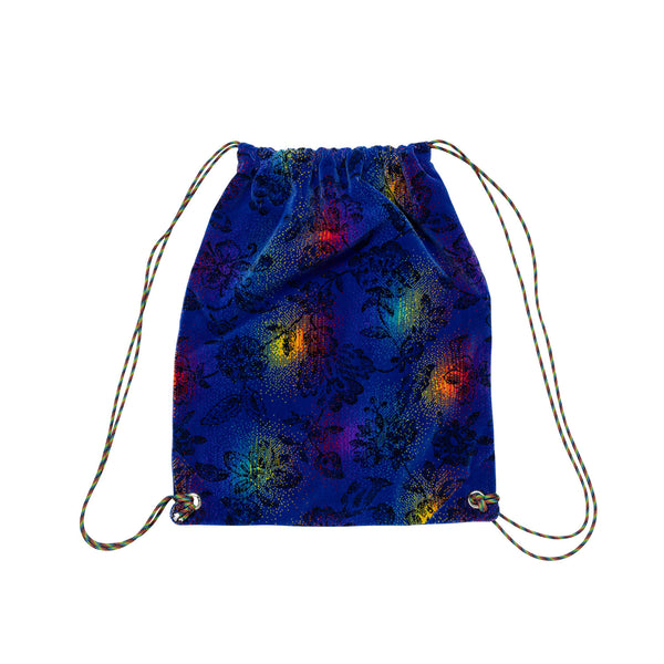 【LQQK STUDIO|ルックスタジオ】BUS CLOTH DRAWSTRING BAG V2/バスクロス ドローストリング バックV2(BLUE)