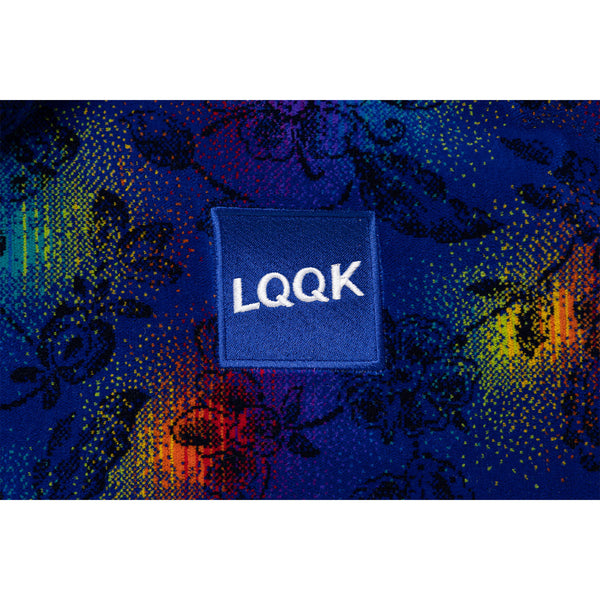 【LQQK STUDIO|ルックスタジオ】BUS CLOTH DRAWSTRING BAG V2/バスクロス ドローストリング バックV2(BLUE)