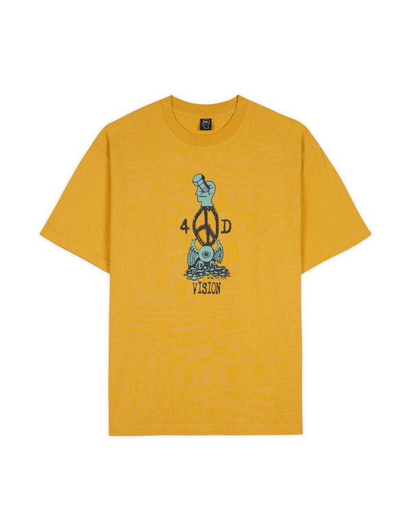 4D VISION TOTEM T - SHIRT/4DビジョントーテムTシャツ(SAND) - STREAM4D VISION TOTEM T - SHIRT/4DビジョントーテムTシャツ(SAND)STREAMM