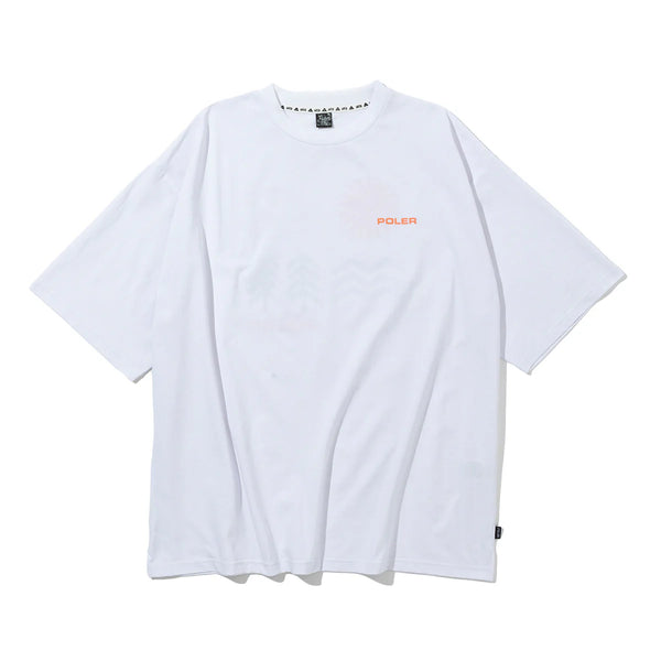 【POLER|ポーラー】ELEMENT QUICK DRY TEE/エレメントクイックドライティー(WHITE)