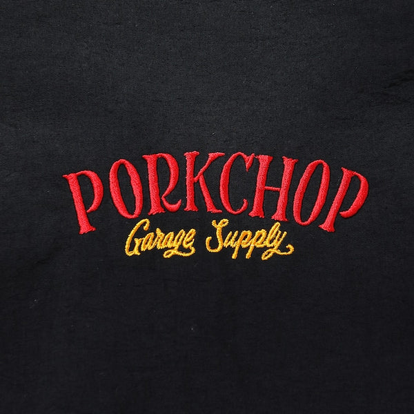 【PORKCHOP GARAGE SUPPLY|ポークチョップ ガレージ サプライ】PORK BACK NYLON JKT/ポークバックナイロンジャケット(BLACK,NAVY,GRAY)