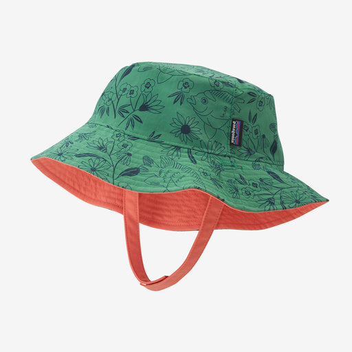 BABY SUN BUCKET HAT/ベビーサンバケットハット(LGGN ロスガリバルディギャザーグリーン