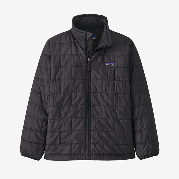 【PATAGONIA|パタゴニア】K'S NANO PUFF BRICK QUILT JKT/キッズ ナノパフ ブリックキルトジャケット(BLK)