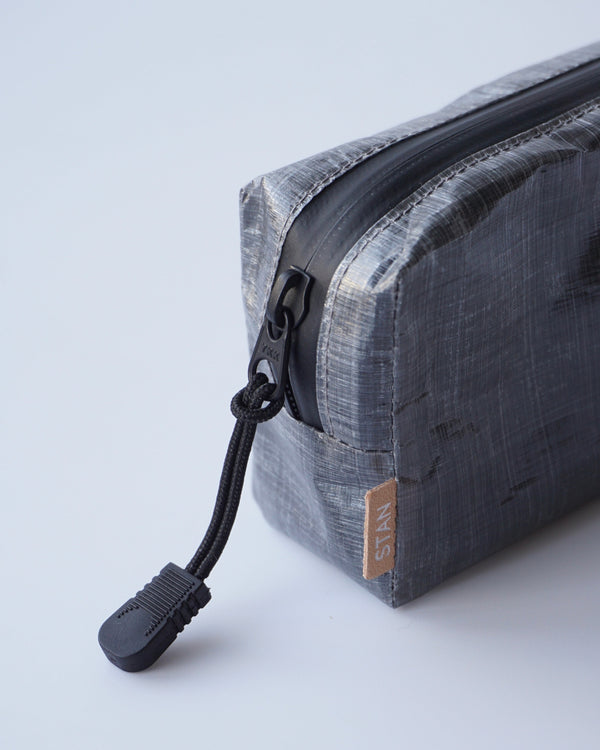 【STAN | スタン】DCF SQUARE PURSE -L-/DCF スクエアパース L (BLACK)