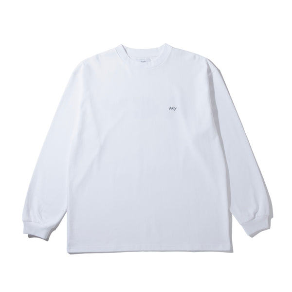 【ACY|エーシー】AK L/S TEE/エーケーLS Tシャツ(WHITE)