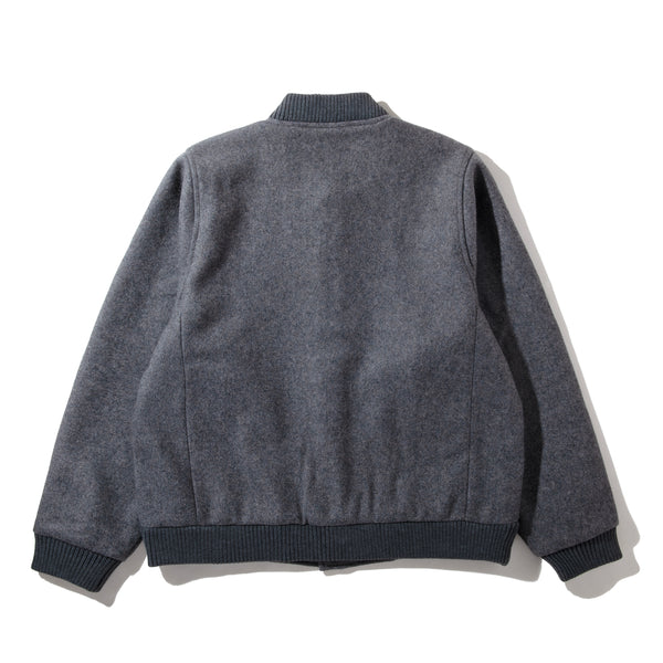 【ACY|エーシー】EXCLUSIVE ACY VARSITY JACKET/エーシー バーシティジャケット(GRAY)