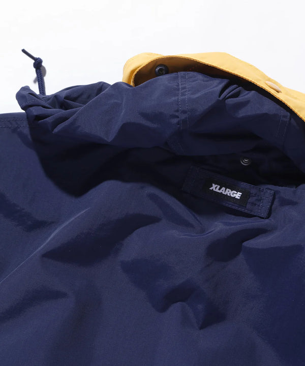 【X-LARGE|エクストララージ】NYLON SAILING JACKET/ナイロンセーリングジャケット(NAVY)