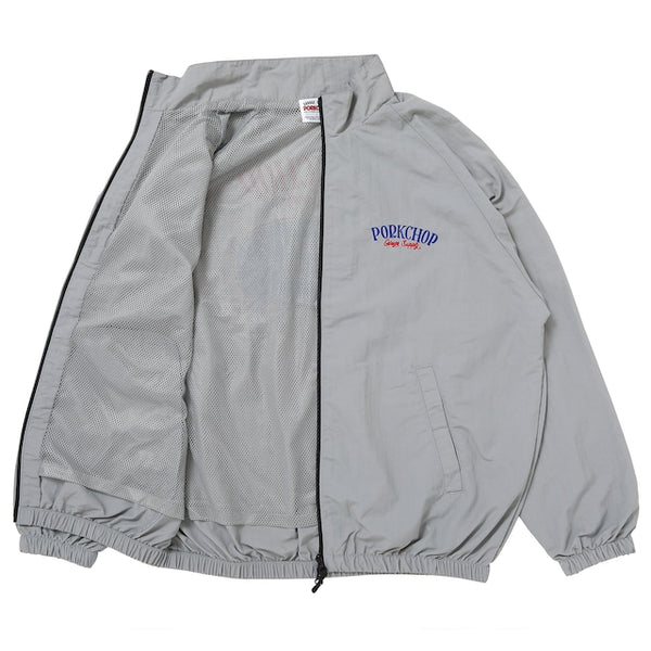 【PORKCHOP GARAGE SUPPLY|ポークチョップ ガレージ サプライ】PORK BACK NYLON JKT/ポークバックナイロンジャケット(BLACK,NAVY,GRAY)