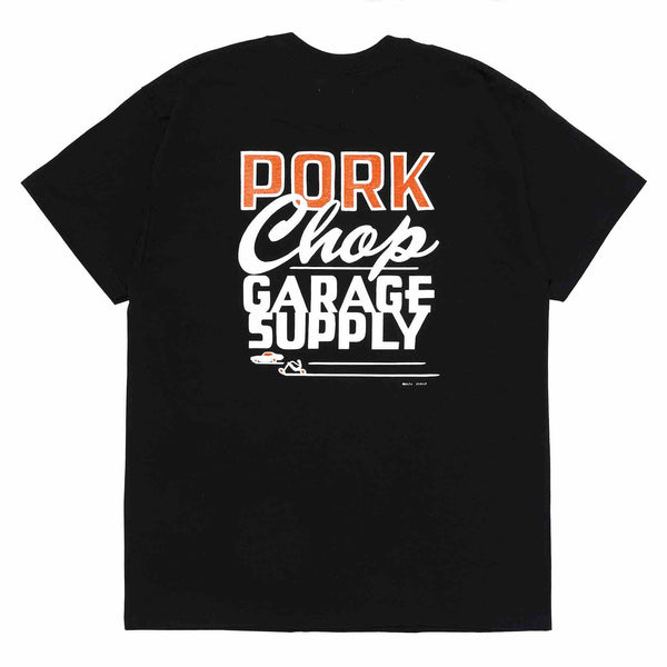 【PORKCHOP GARAGE SUPPLY|ポークチョップ ガレージ サプライ】MASA SCULP TEE B/マサスカルプ TEE B(BLACK)