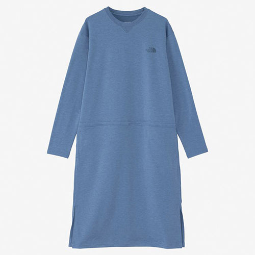 COMFORTIVE WOOL BASIC ONEPIECE/コンフォーティブウールベーシックワンピース(DB ダスティーブルー)