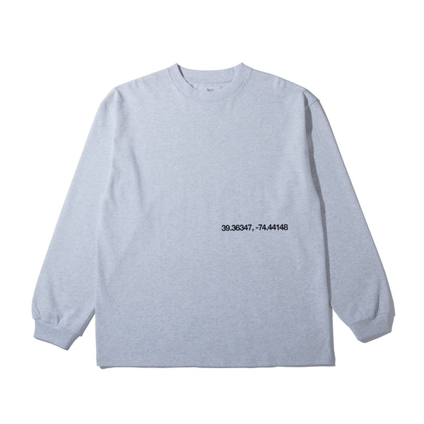 【ACY|エーシー】NJ L/S TEE/NJ LS Tシャツ(ASH)