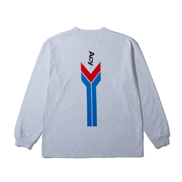 【ACY|エーシー】NJ L/S TEE/NJ LS Tシャツ(ASH)