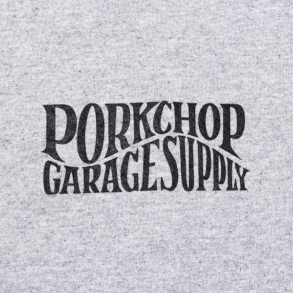 【PORKCHOP GARAGE SUPPLY|ポークチョップ ガレージ サプライ】WAVE LOGO L/S TEE/ウェーブロゴL/S TEE(GRAY,NAVY,BLACK)