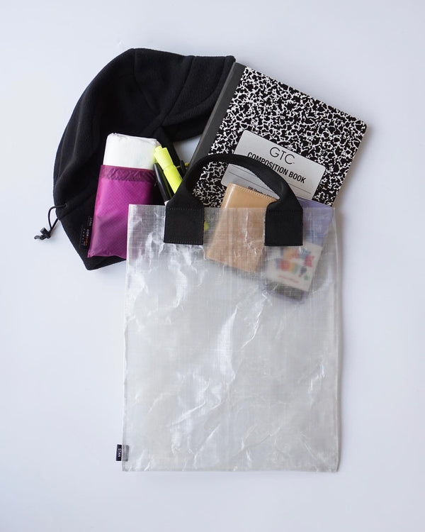【STAN | スタン】DCF SHORT HANDLE BAG/DCF ショートハンドルバッグ(CLEAR)