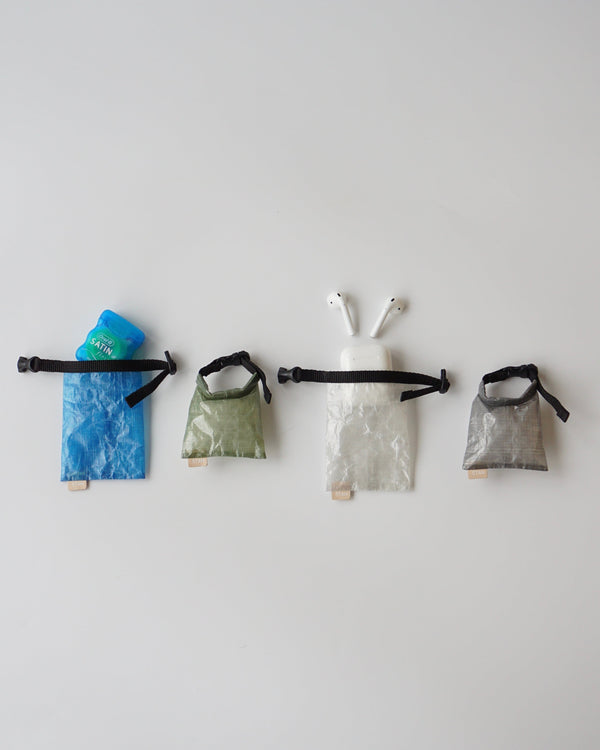 【STAN | スタン】DCF TINY STUFF BAG/DCF タイニースタッフバッグ(WHITE , GREEN , BLUE , BLACK)