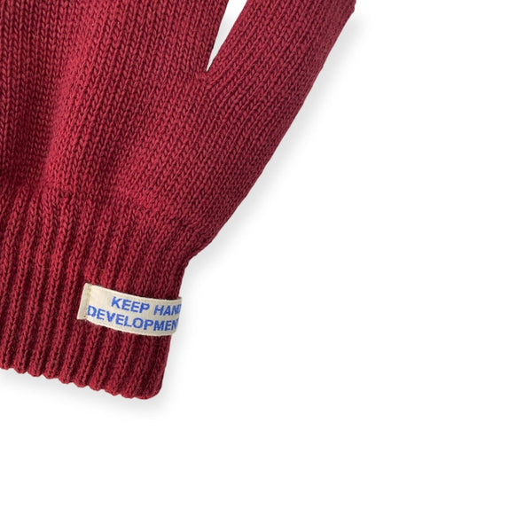 【NOROLL | ノーロール】USUALLY GLOVE/ユージュアリーグローブ(DARK RED)