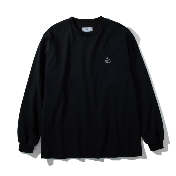 PATCH L/S TEE/パッチ LS Tシャツ(BLACK)