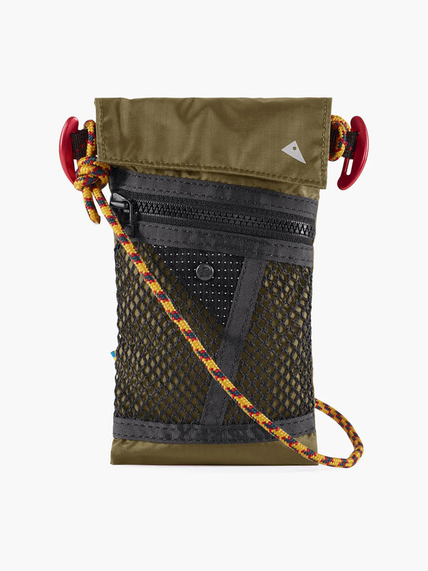 【KLATTERMUSEN|クレッタルムーセン】ALGIR LANYARD POCKET(OLIVE , PURPLE DOVE , PUTTY GREY , RAVEN) 26FW 正規取扱店舗 公式オンライン通販 島根 松江 アルギア ランヤードポケット サコッシュ