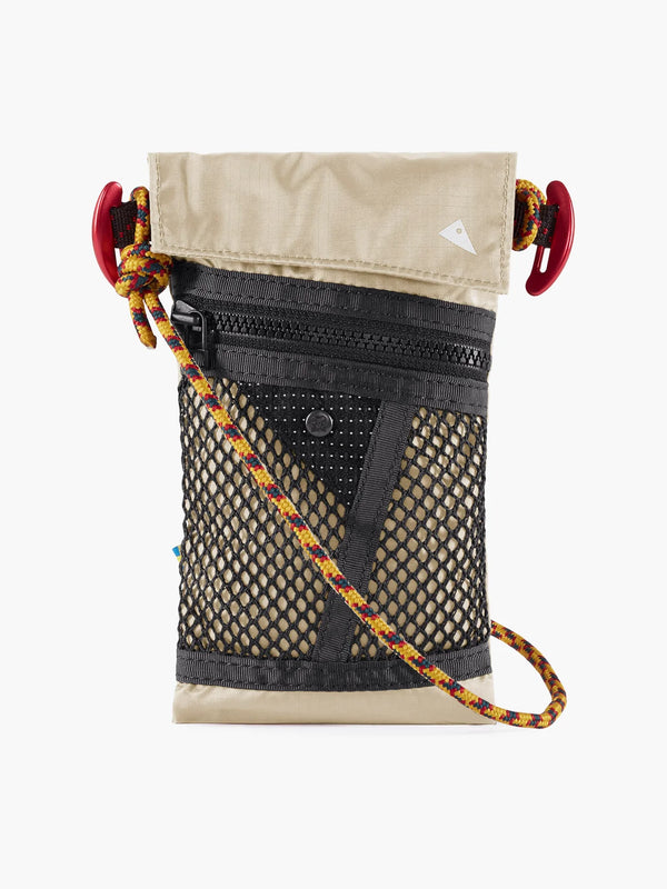 【KLATTERMUSEN|クレッタルムーセン】ALGIR LANYARD POCKET(OLIVE , PURPLE DOVE , PUTTY GREY , RAVEN) 26FW 正規取扱店舗 公式オンライン通販 島根 松江 アルギア ランヤードポケット サコッシュ