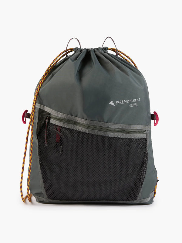 【KLATTERMUSEN|クレッタルムーセン】ALGIR SACK PACK(DARK TEAL , PURPLE DOVE , RAVEN) 正規取扱店舗 公式オンライン通販 島根 松江 26FW アルギア サック パック バックパックにアタッチ可能なライトウェイトサックパック