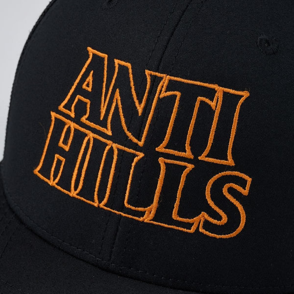 【SAVE SHOCK|セーブショック】ANTI HILLS TRUCKER MESH CAP/アンチヒルズ トラッカーメッシュキャップ(LIGHT BROWN , BLACK)