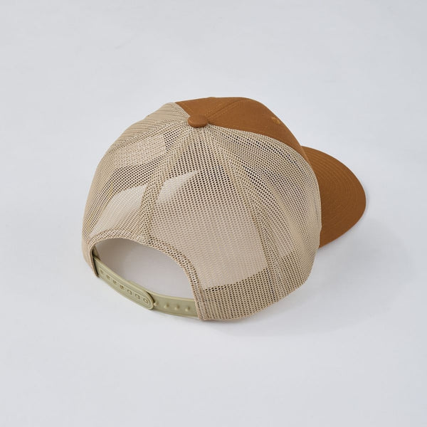 【SAVE SHOCK|セーブショック】ANTI HILLS TRUCKER MESH CAP/アンチヒルズ トラッカーメッシュキャップ(LIGHT BROWN , BLACK)
