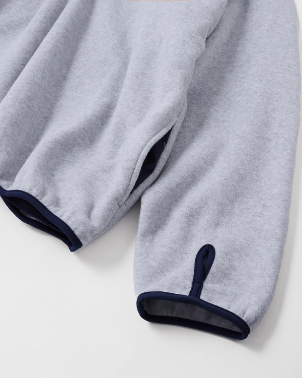 【SEDAN ALL-PURPOSE|セダンオールパーパス】FLEECE SNAP PULLOVER/フリーススナッププルオーバー(ASH , BROWN , BLACK)