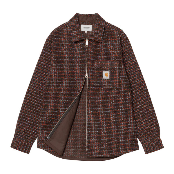 【CARHARTT WIP|カーハートWIP】BELLAMY SHIRT JAC/ベラミーシャツジャケット(BELLAMY CHECK/TOBACCO)