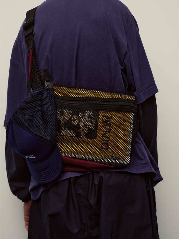 【SEDAN ALL-PURPOSE|セダンオールパーパス】MESH SHOULDER BAG/メッシュショルダーバック(BLACK)
