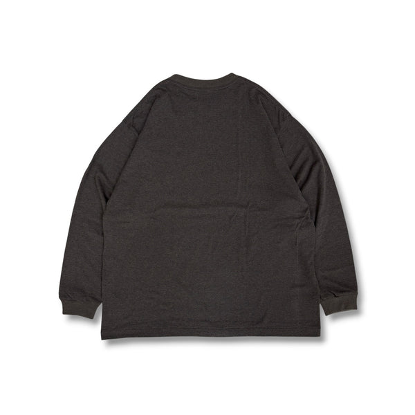 【CREPUSCULE|クレプスキュール】BORDER L/S CUTSEW/ボーダーLSカットソー(L.GRAY,CHARCOAL)